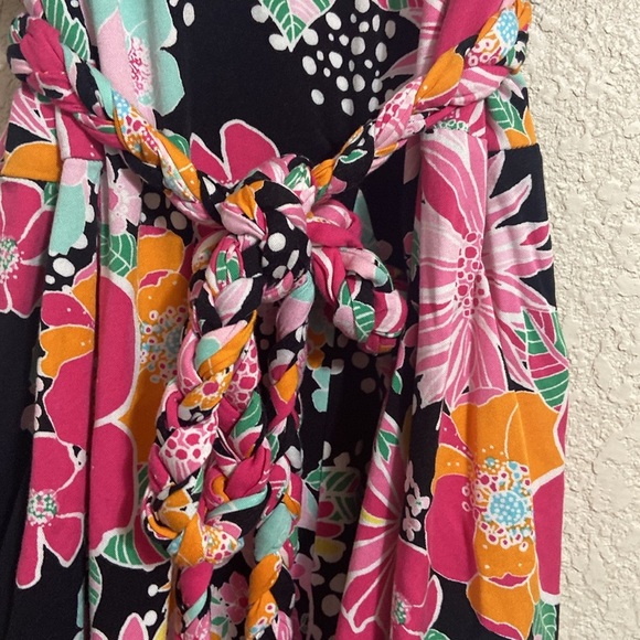 Crown & Ivy Pink and Blue Floral Dress - Picture 5 of 7